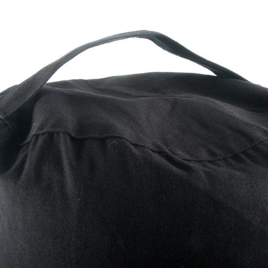 Yogi & Yogini - Yoga Bolster - Biologisch - Biokatoen - Zwart