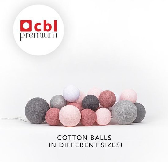 Cotton Balls guirlande lumineuse Premium Perfect Combi