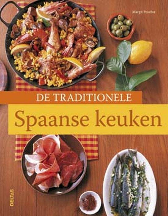 Cover van het boek 'De traditionele Spaanse keuken' van M. Proebst