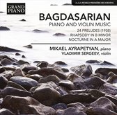 Mikael Ayrapetyan; Vladimir Sergeev - 24 Preludes For Piano, Rhapsody For Violin And Pia (CD)