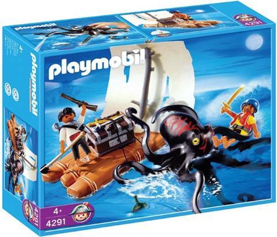 Playmobil Reuze Inktvis met Piratenvlot - 4291 | bol