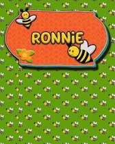 Handwriting Practice 120 Page Honey Bee Book Ronnie