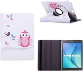 Xssive Tablet Hoes Case Cover 360° draaibaar voor Apple iPad Mini 4 - Kleine Uil