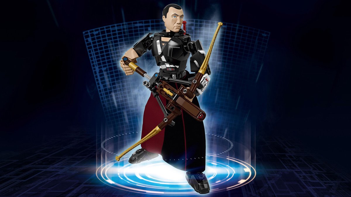 LEGO Star Wars Chirrut Îmwe Bouwfiguur Meerkleurig 75524 — afbeelding 6