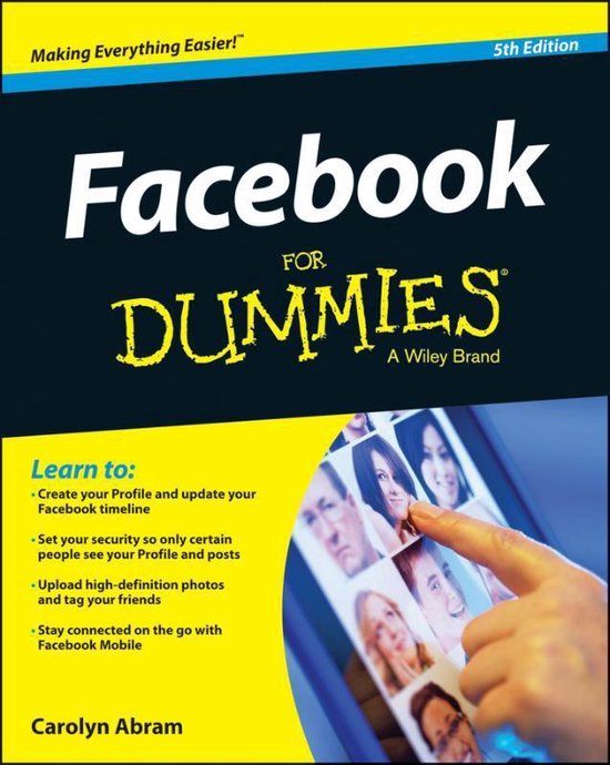 Facebook For Dummies - cover
