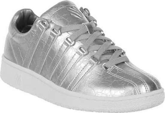 harpoen compileren Vermeend K-swiss Sneakers Classic Aged Foil Dames Zilver Maat 36 | bol.com