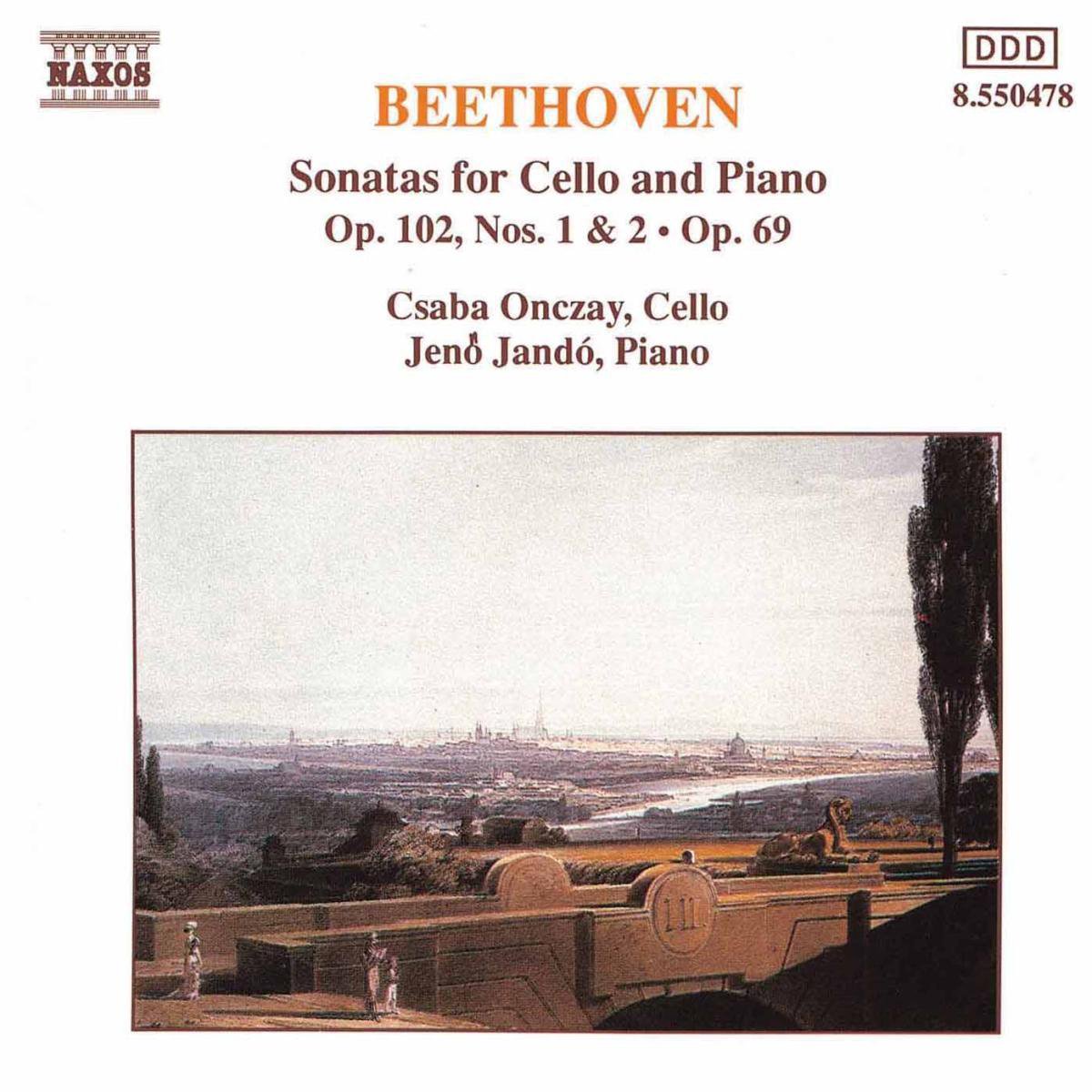 Csaba Onczay & Jeno Jandó - Beethoven: Sonatas For Cello And Piano Nos. 1 & 2 (CD)