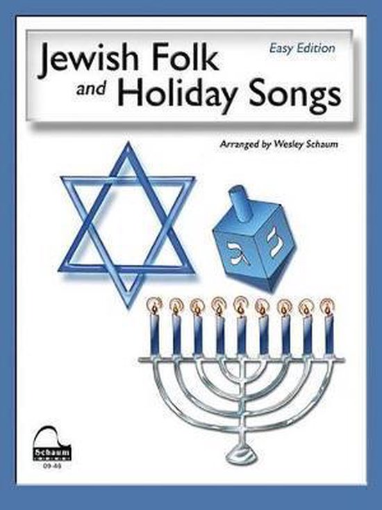 Jewish Folk & Holiday Songs, John W. Schaum 9781936098040 Boeken