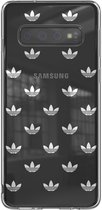 Samsung Galaxy S10 Hoesje - adidas OR - Snap Entry Serie - Hard Kunststof Backcover - Zilver - Hoesje Geschikt Voor Samsung Galaxy S10