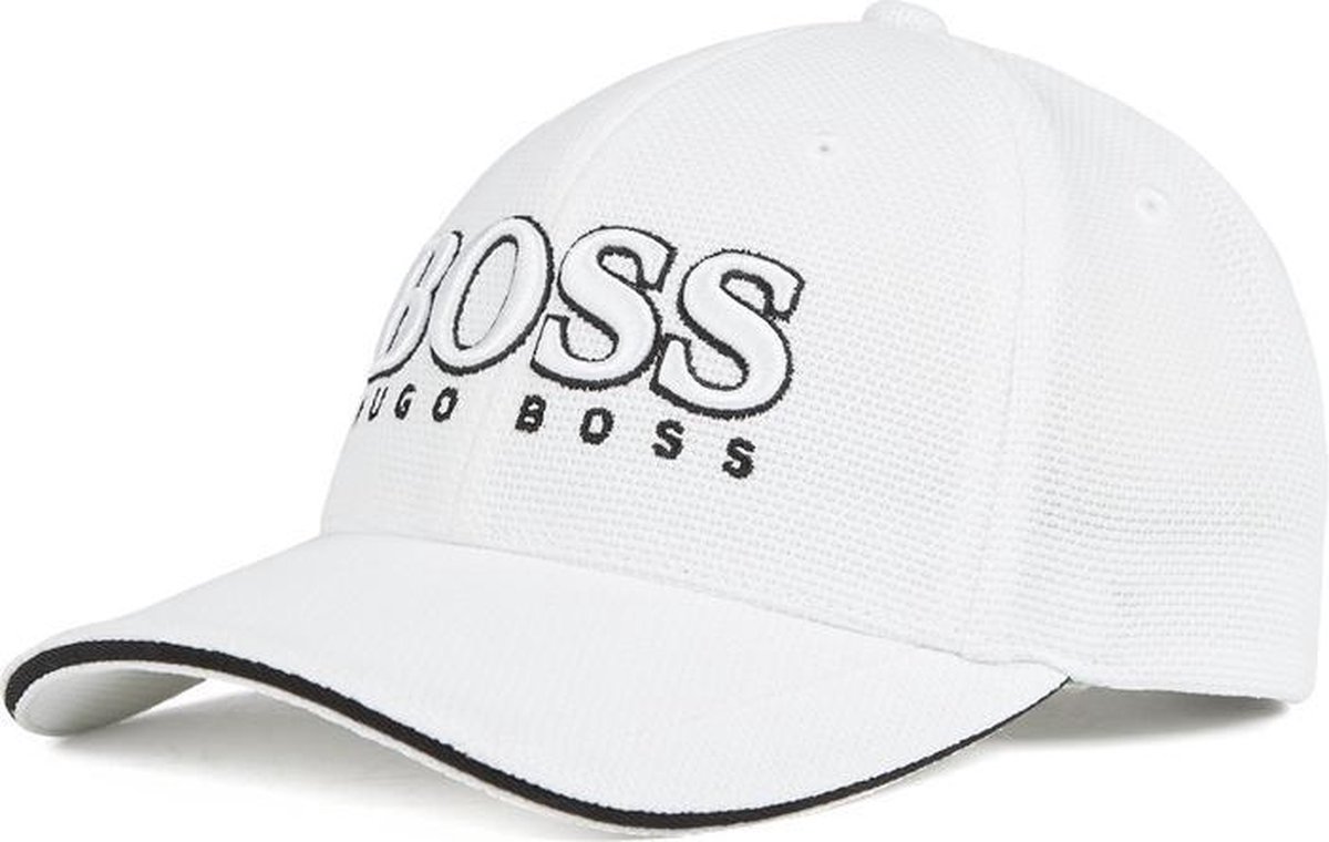 Afleiden Altijd binnenplaats Hugo Boss pet - Boss baseballcap wit | bol.com