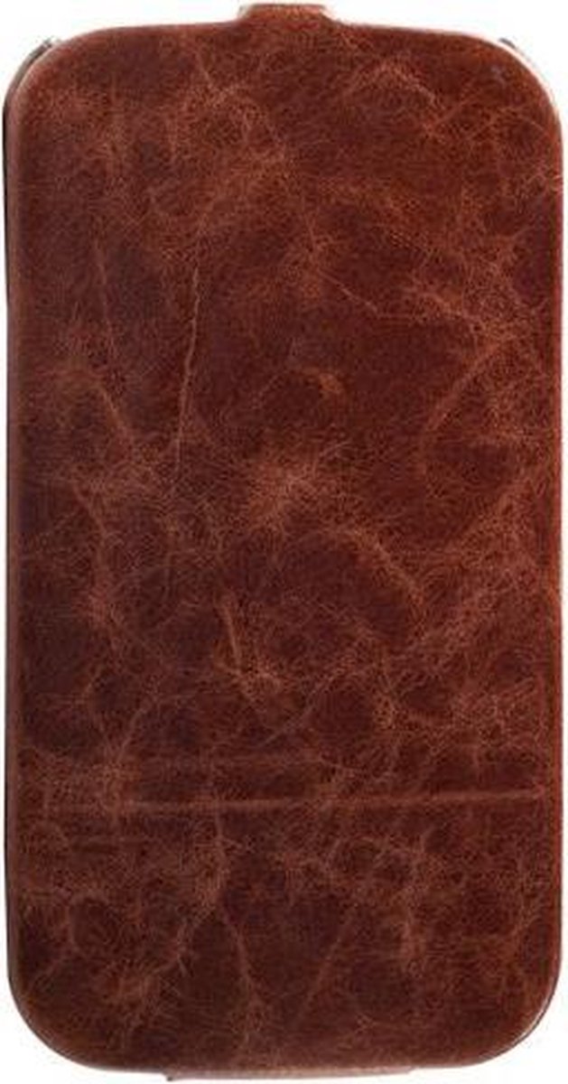 Krusell SlimCover Tumba voor de Samsung Galaxy S4 (Samsung i9500) (brown)