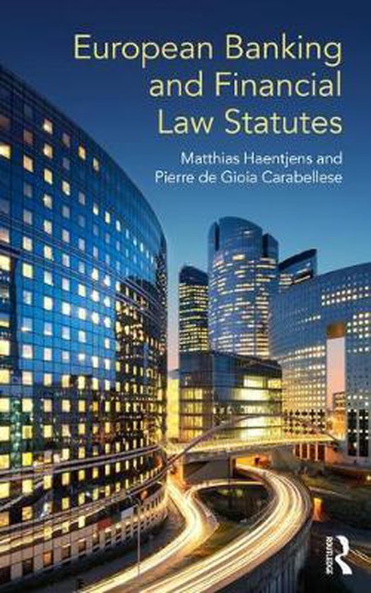 European Banking and Financial Law Statutes - cover