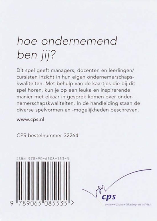 Het School Ondernemerschapsspel, M. van Steekelenburg 9789065085535