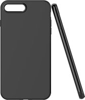 iPhone 7 PLUS - TPU Siliconen case Cover - Zwart