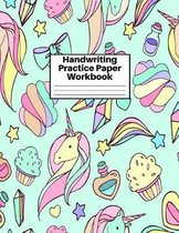 Handwriting Practice Paper Workbook