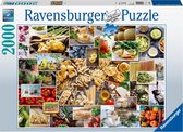 Ravensburger puzzel Food Collage - legpuzzel - 2000 stukjes