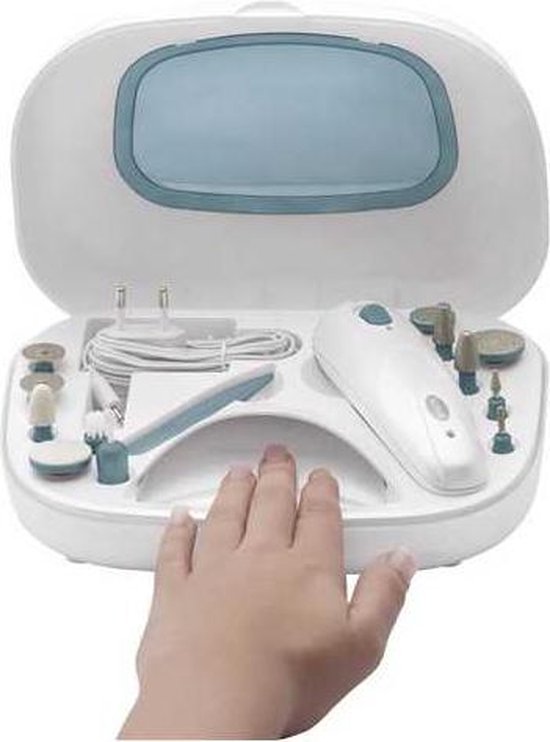 Scholl DRSP3570E Wit manicure/pedicure set | bol.com