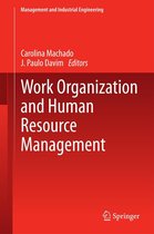Management and Industrial Engineering - Work Organization and Human Resource Management