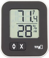 TFA Moxx black thermometer