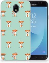 Geschikt voor Samsung Galaxy J7 2017 | J7 Pro TPU siliconen Hoesje Pups
