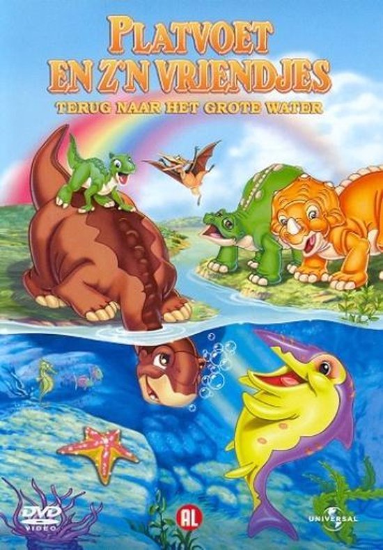 Cover van de film 'Platvoet En Z'n Vriendjes - Terug Naar Het Grote Water'