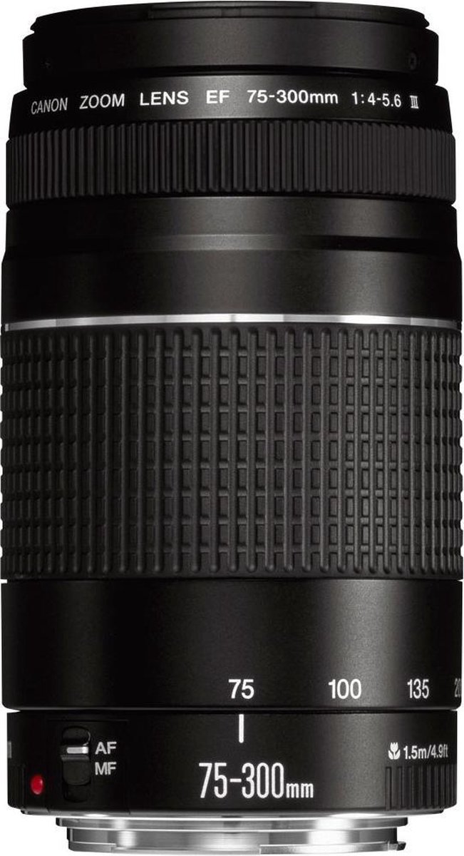 Canon EF 75-300mm f/4-5.6 III - Cameralens - Zoomlens | bol.com