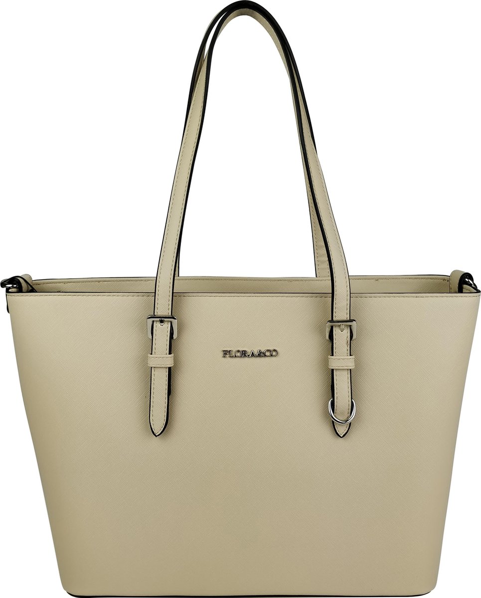 handtas Flora & Co beige