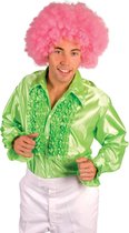 "Groen disco overhemd - Verkleedkleding - XL"