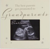 Bambino echo fotolijstje the best parents get promoted to grandparents