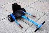 Hoverboard Hoverkart / Hoverseat / Go Kart voor de hoverboard - simpel en snel te bevestigen / Balance Scooter / Zelfbalancerende Scooter - Blauw