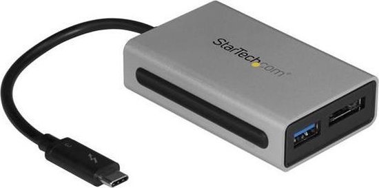 StarTech.com Adaptateur Thunderbolt 3 vers eSATA + port USB 3.1 (10 Gbps)  Mac / Windows | bol