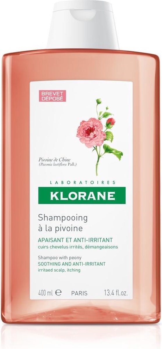 Klorane Shampoo with Peony Vrouwen Voor consument Shampoo 400ml