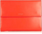 Knomo Knomad Organiser Lthr 8' Tomato