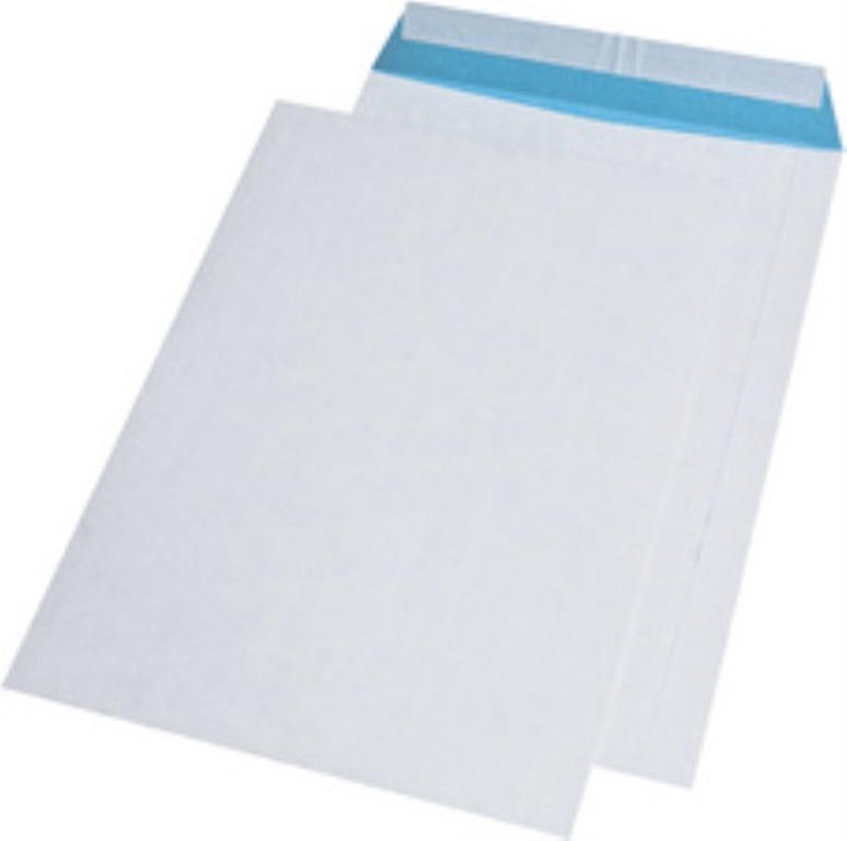 MAILmedia akte-envelop, DIN C4, 22,9 x 32,4 cm, vezelversterkt, zelfklevend, wit/blauw, 250 st.