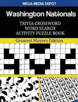 Washington Nationals Trivia Crossword Word Search Activity Puzzle Book