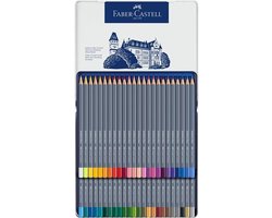 Faber-Castell kleurpotlood aquarel - Goldfaber - blik 48 stuks - FC-114648