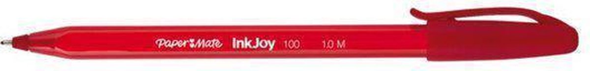 Balpen Papermate Inkjoy 100Cap Rood
