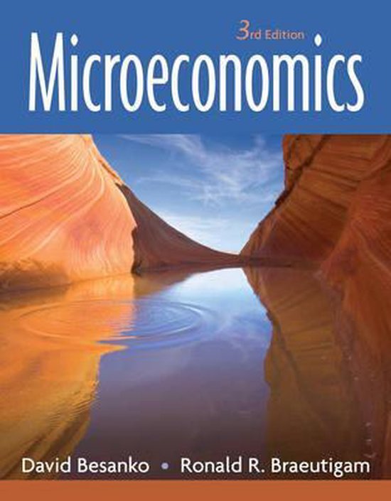 Microeconomics 9780470049242 David Besanko Boeken