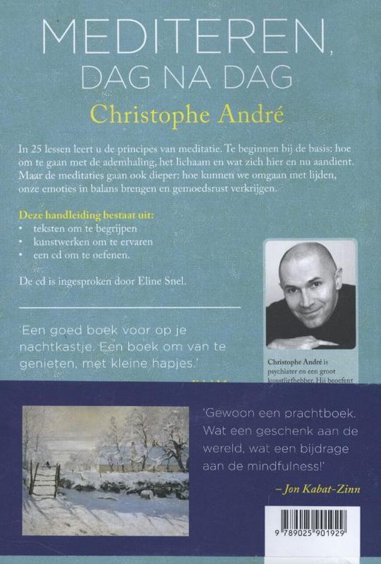 Mediteren dag na dag, Christophe Andre | 9789025901929 | Boeken | bol