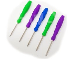 Mini torx schroevendraaier set 5 stuks maat T2 T3 T4 T5 T6