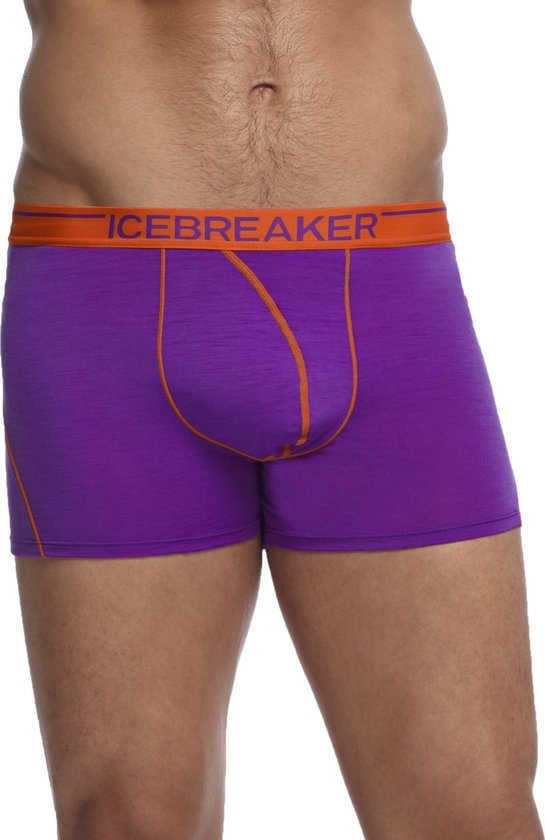 Icebreaker Anatomica merino ondergoed Heren Boxers violet Maat S | bol.com