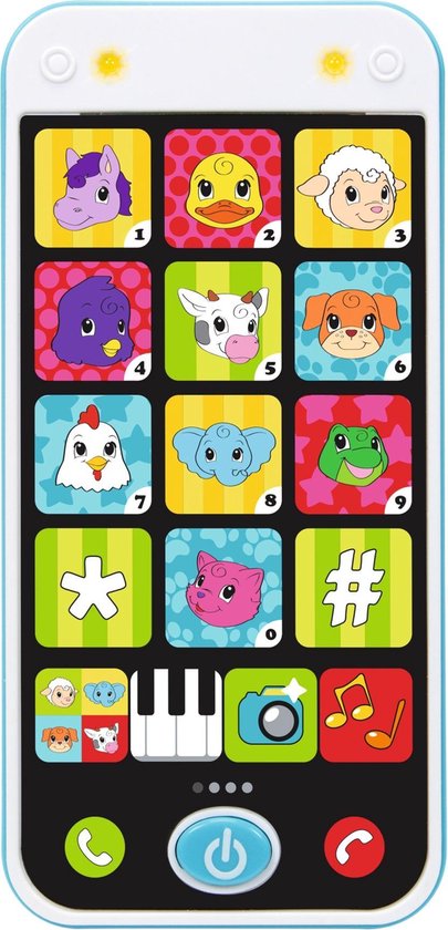ABC - Smart Phone - 0 tot 36 maanden - Speelgoedtelefoon - Simba