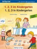 1, 2, 3 in Kindergarten. Kinderbuch Deutsch-Englisch