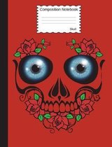 Composition Notebook Skull