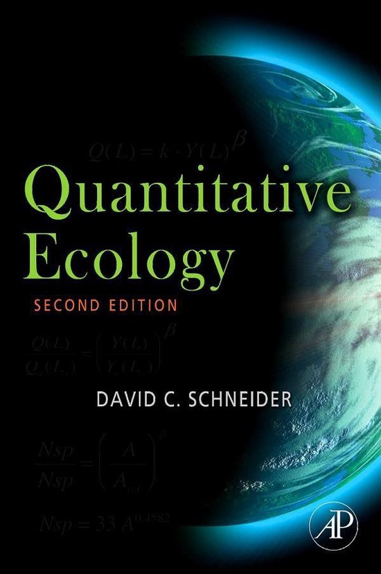 Quantitative Ecology (ebook), David Schneider 9780080925646 Boeken