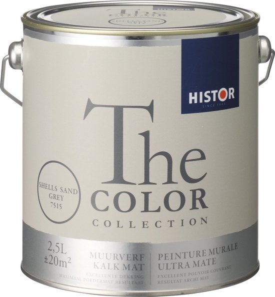 Histor The Collection - 2,5 Liter - Shells Sand Grey