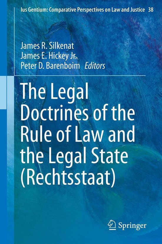 Law and Criminology (R0) - The Legal Doctrines of the Rule o ... - cover