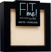 Maybelline Fit Me Matte & Poreless Make-up Poeder - 110 Porcela