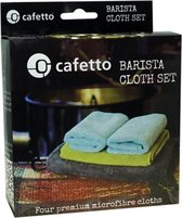 Cafetto Barista microvezeldoeken set van 4 stuks