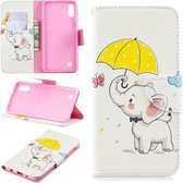 Olifant agenda wallet case hoesje Samsung Galaxy A10